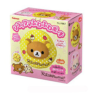 玩具菓子「リラックマふわふわポーチ」発売（カバヤ食品） - 日本食糧