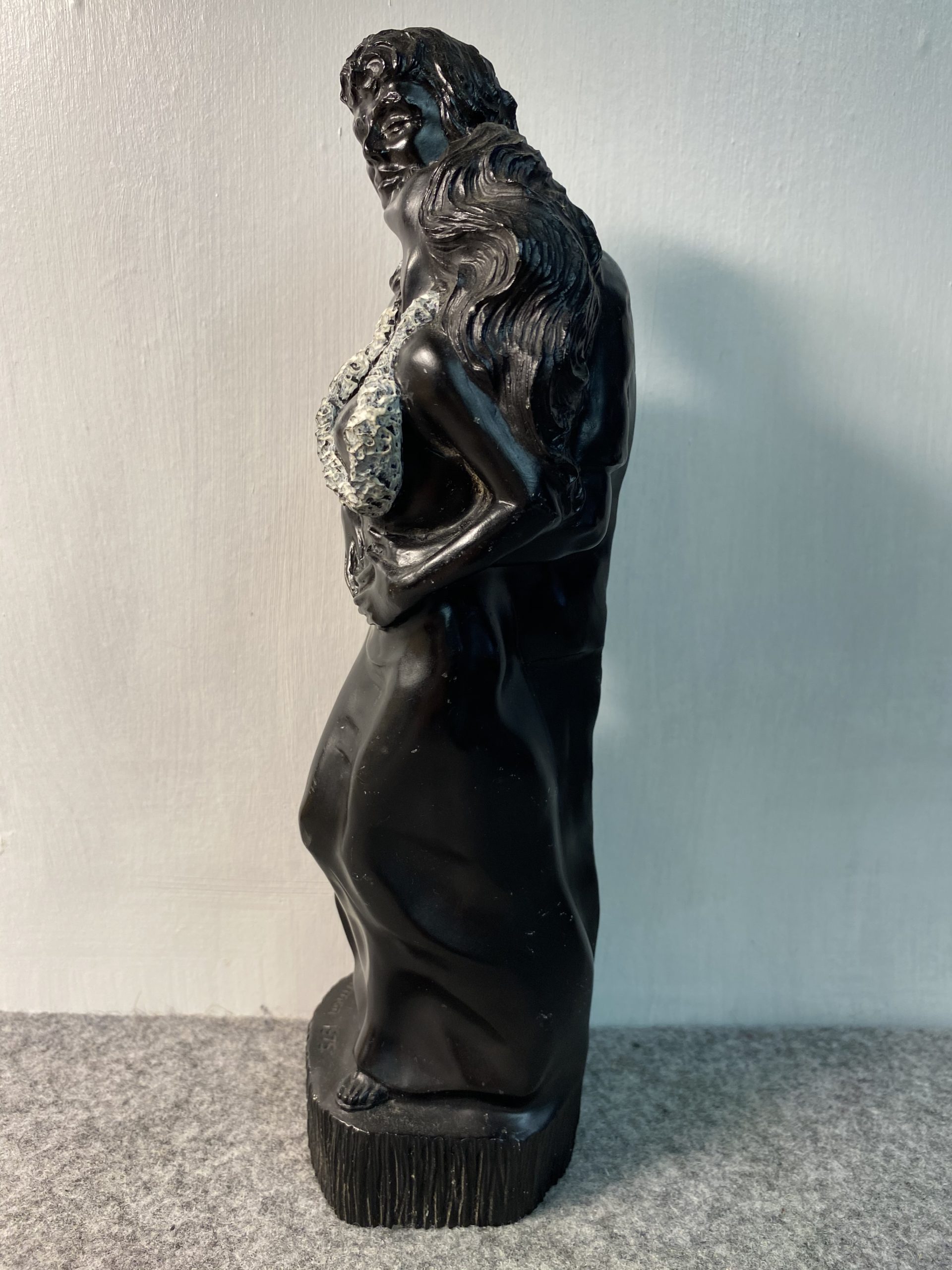 1970s ハワイ製 フランク シャーマン 黒珊瑚 置物 | 京都アンティーク