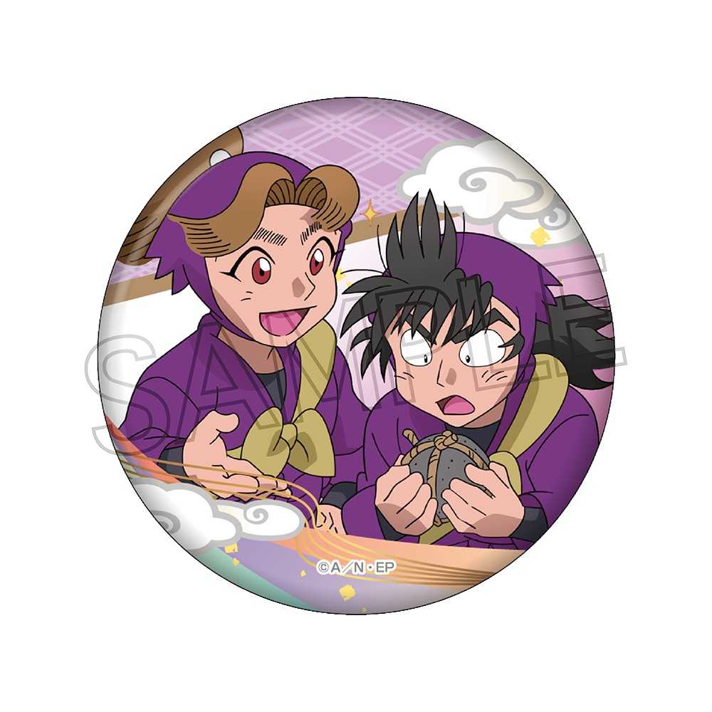 忍たま乱太郎 缶バッジ いろはの段 田村三木ヱ門＆浜守一郎 | NHK