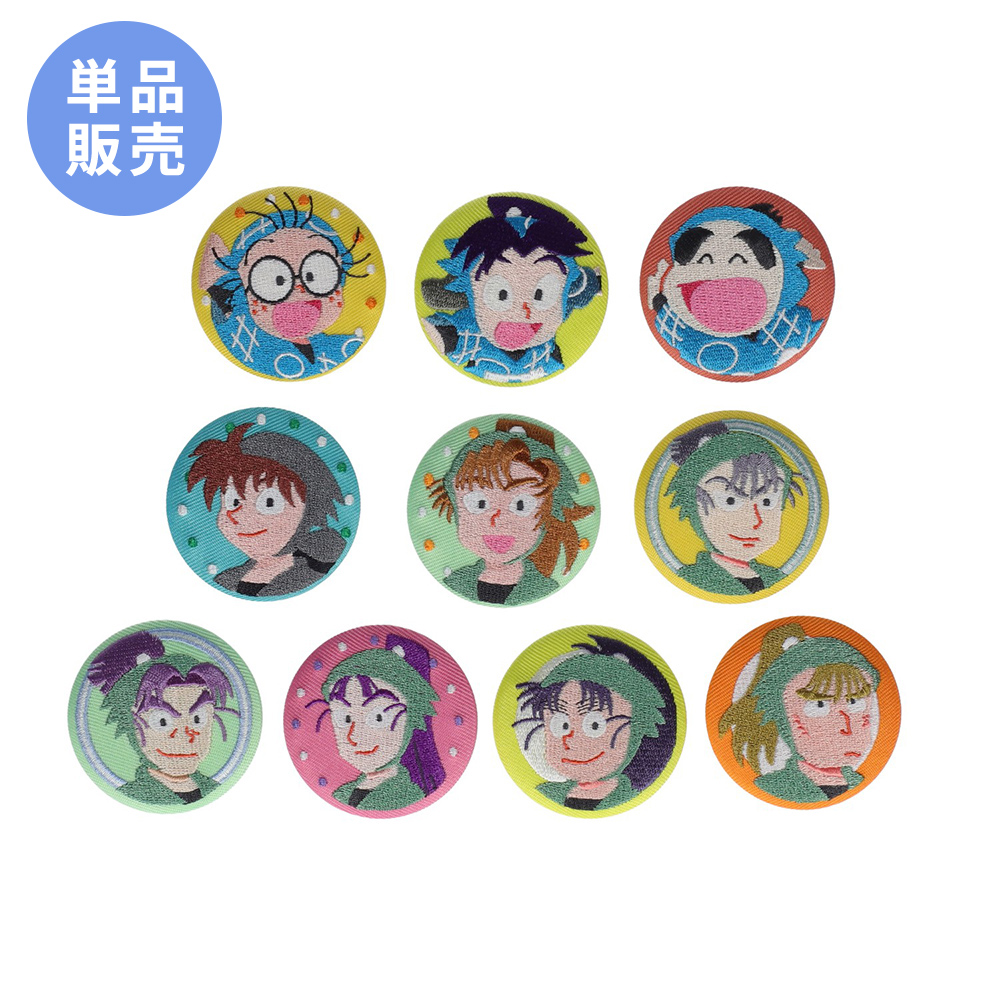忍たま乱太郎 刺繍缶バッジコレクション（刺繍記章収集第一の段）単品