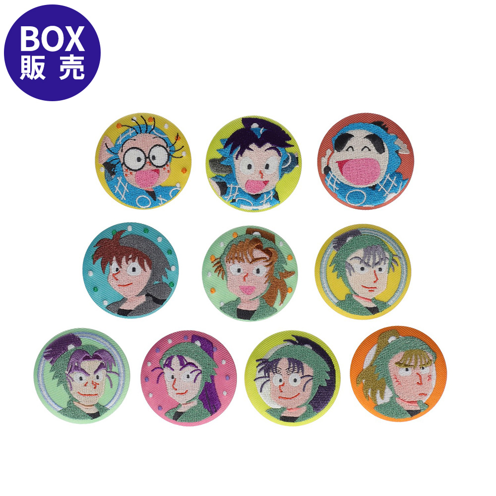 忍たま乱太郎 刺繍缶バッジコレクション（刺繍記章収集第一の段