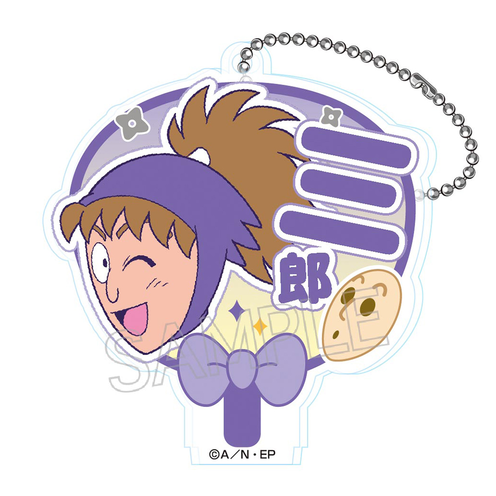 忍たま乱太郎 デコうちわキーチェーンB 単品 全10種|NHK キャラクター