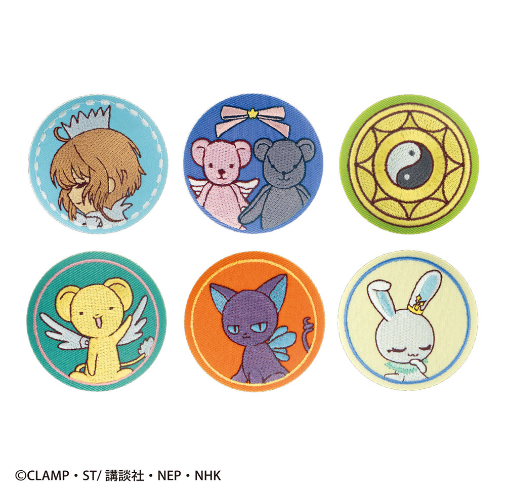BOX】カードキャプターさくら 刺繍缶バッジvol.3|NHK キャラクター