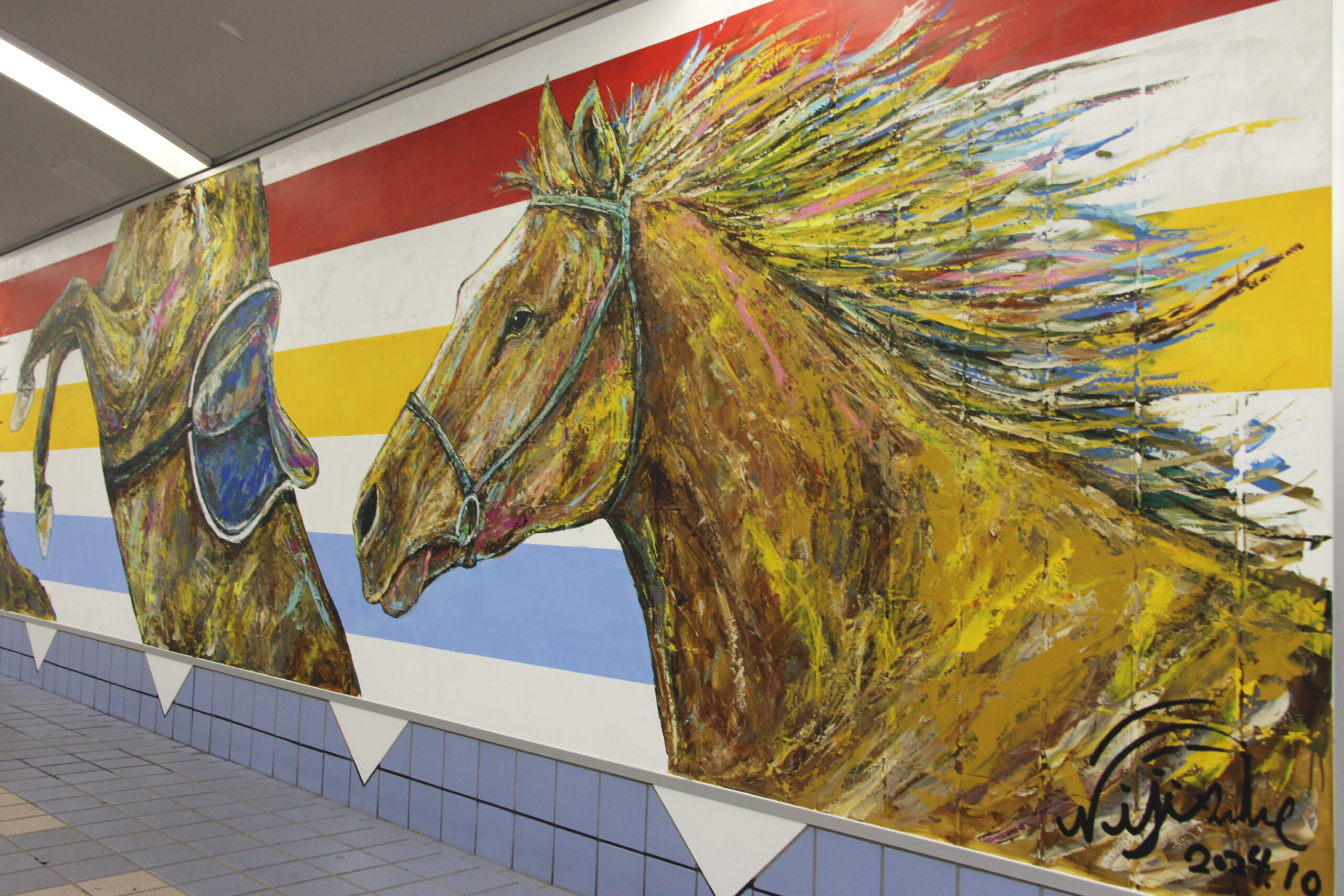 馬の水彩画 オレンジと黒 500x0.jpg