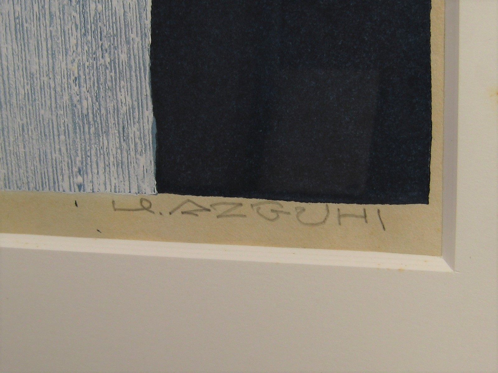 畦地梅太郎「鳥と道具」木版画 1969年 直筆サイン Umetaro Azechi