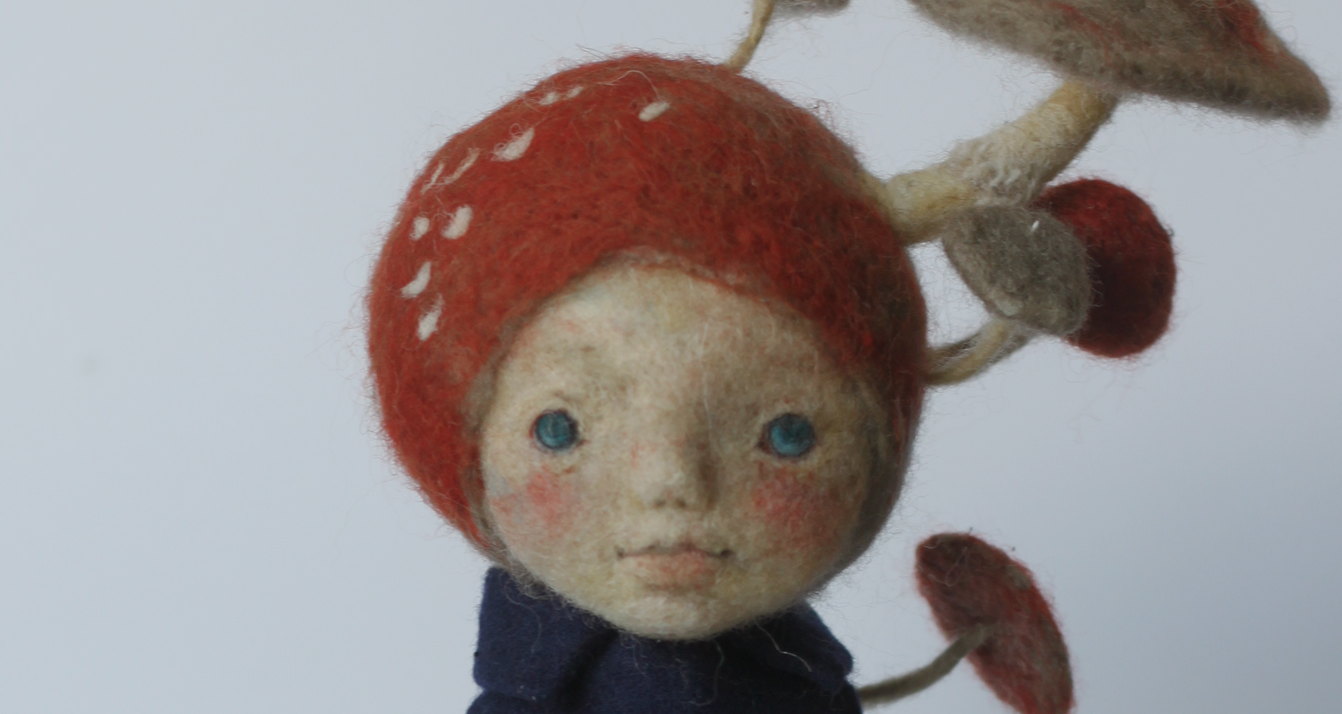 ウエノミホコ個展 羊のしごとⅠ 「きのこと動物の森」 - NoncPlatz