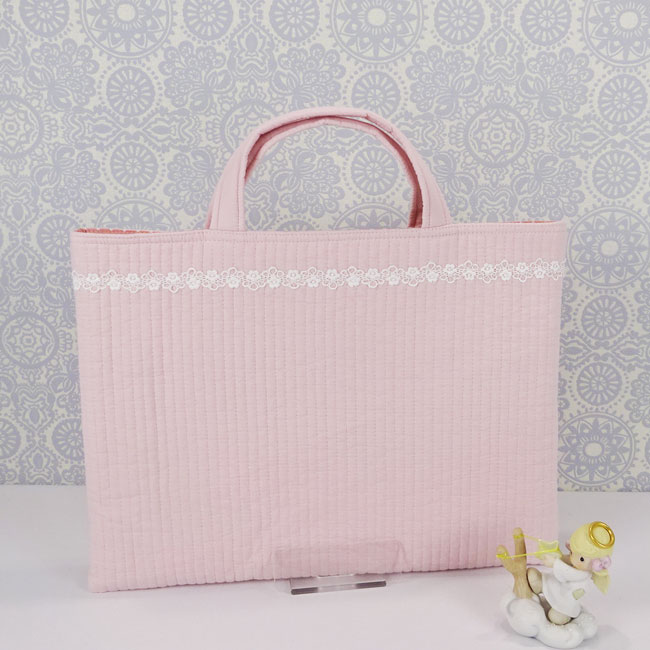 入園入学グッズ | レッスンバッグ 【 イブル ヌビ ピンク・ブルー