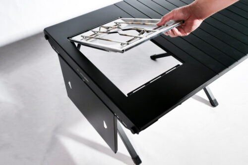 IGT規格対応のラーテルワークス「ウッドパネルテーブル120」のご紹介