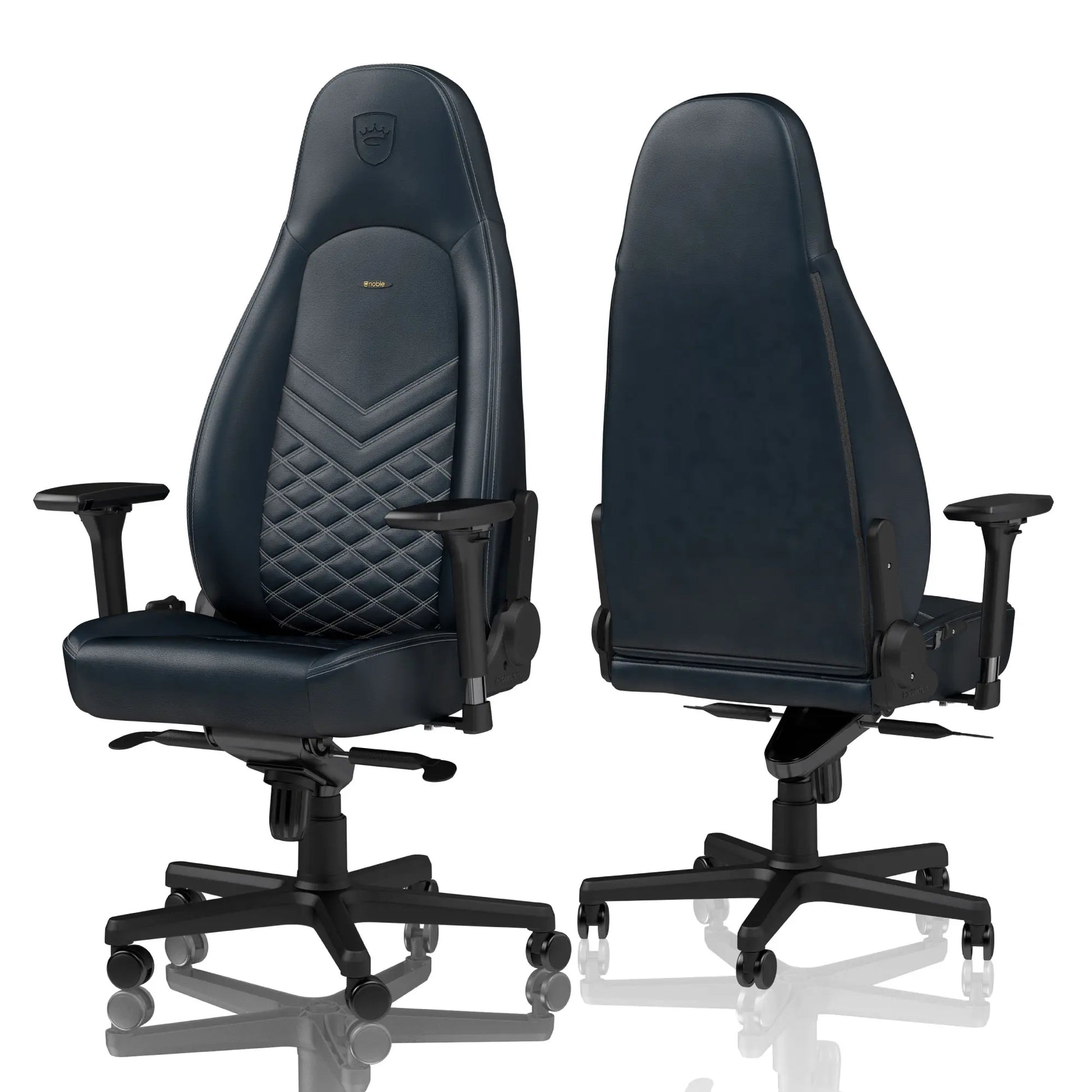 noblechairs ゲーミングチェア｜ICON - Real Leather｜NBL-ICN-RL-CBK