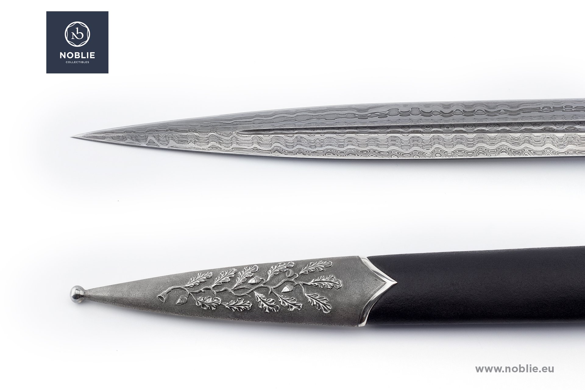 カスタムダガー - ダマスカス、ハンティング、スクリムショー