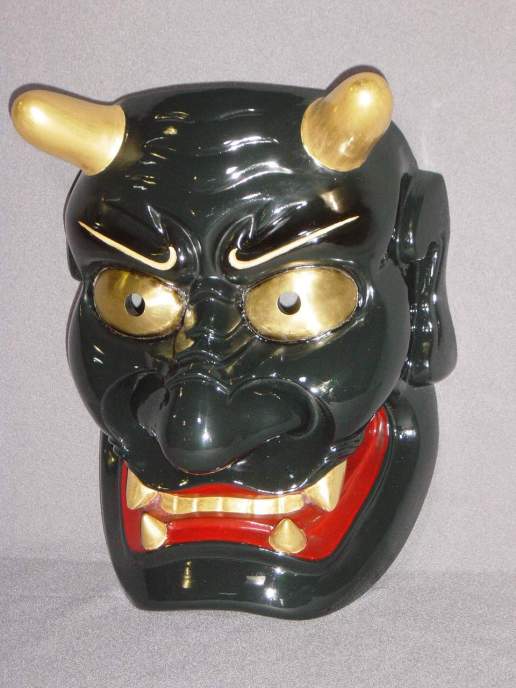 鬼太鼓面（おんでこ面）