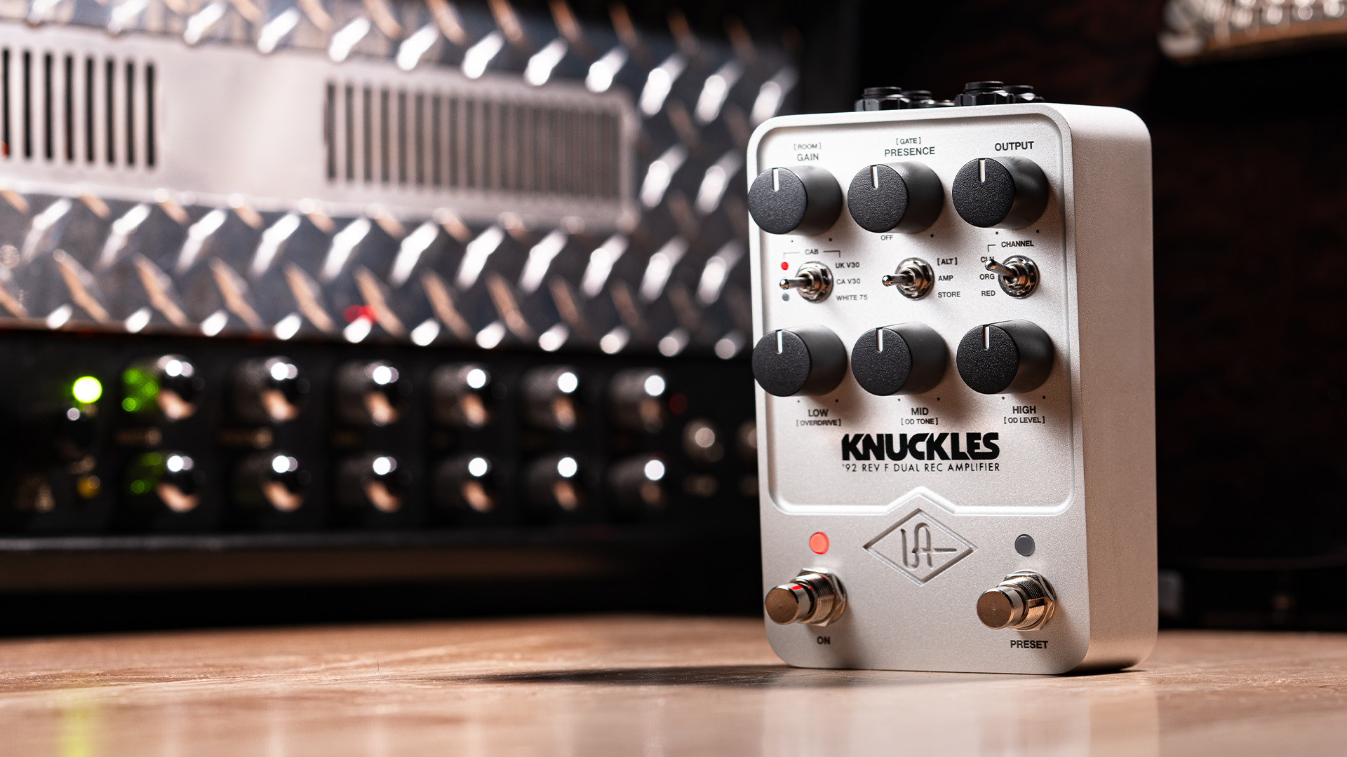 Universal Audio Announces UAFX Knuckles '92 Rev F Dual Rec