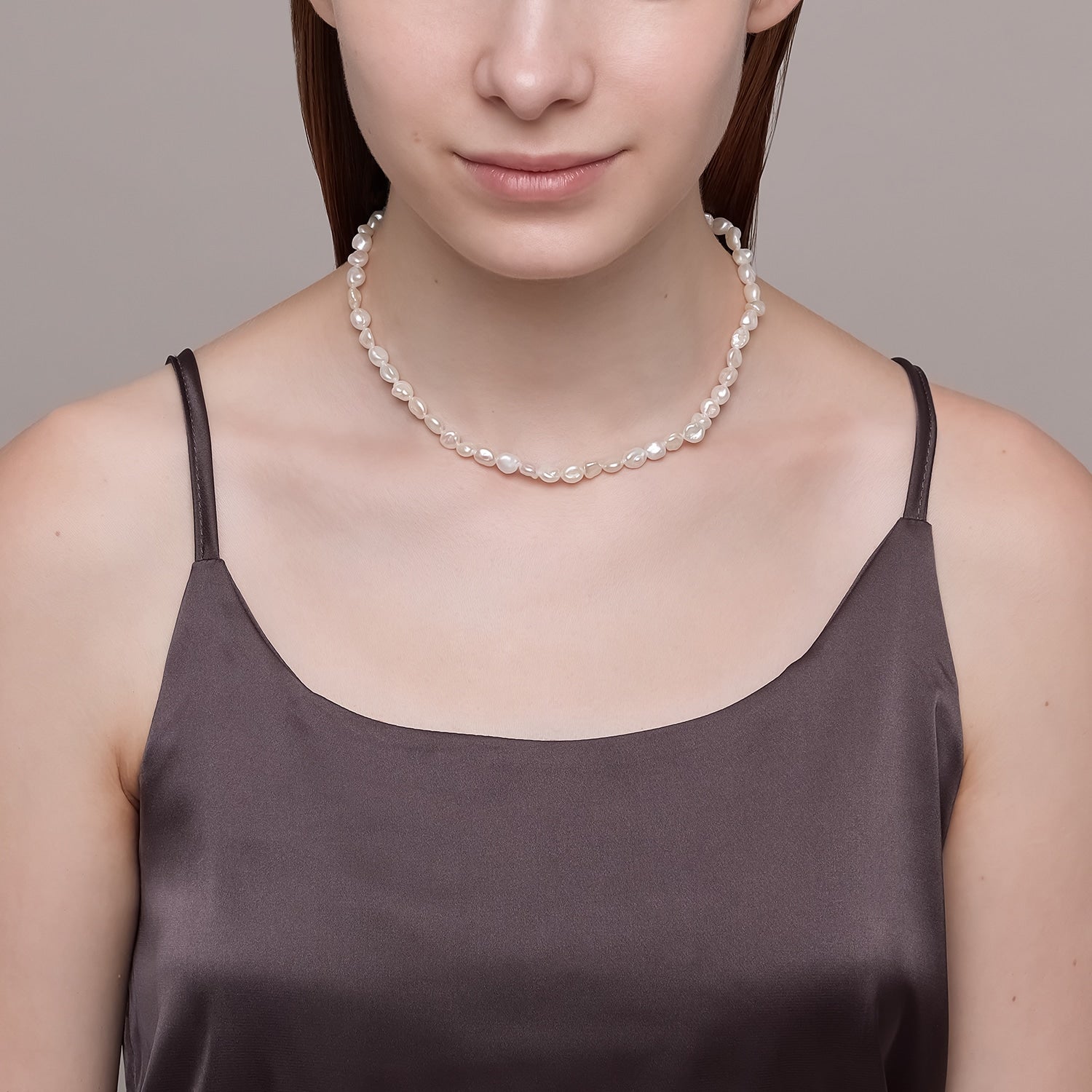 SAORIさんご着用】シルバーパールネックレス｜ネックレス｜ノジェス