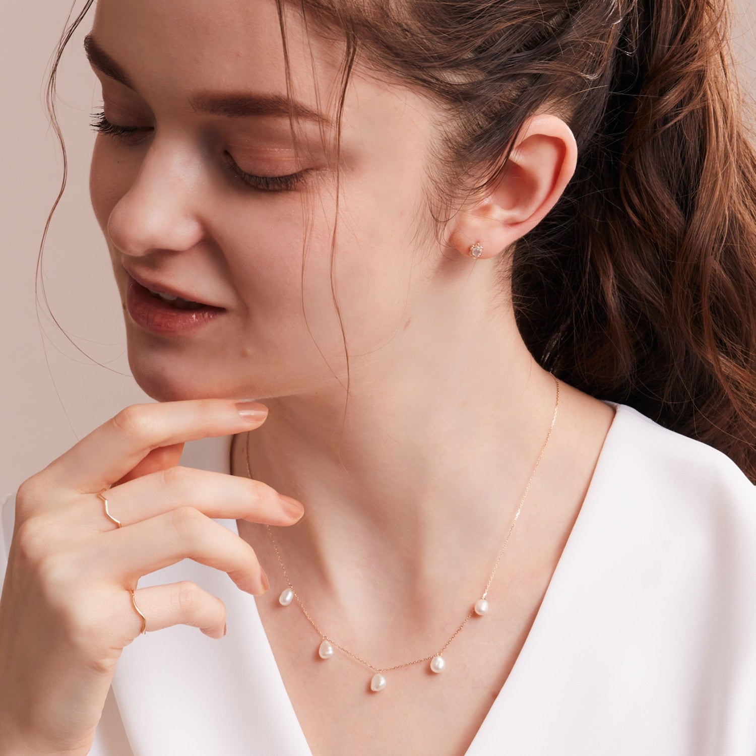 K10パールネックレス｜ネックレス｜ノジェス 公式オンラインストア