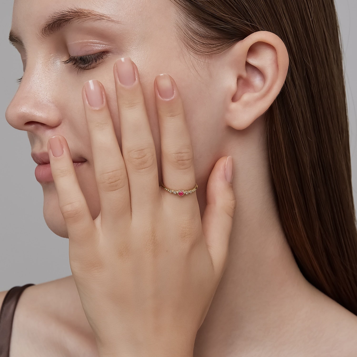 Pocket Ring】K10ルビーリング｜リング｜ノジェス 公式オンラインストア