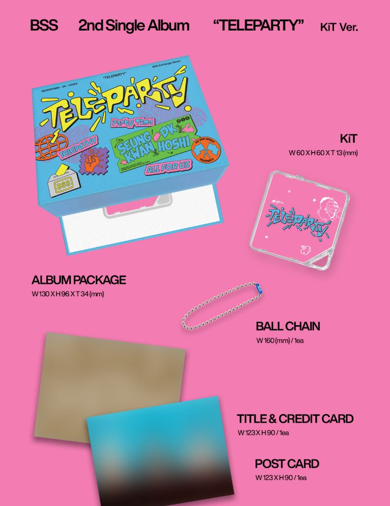 SEVENTEEN BSS - TELEPARTY (KIT VER.)