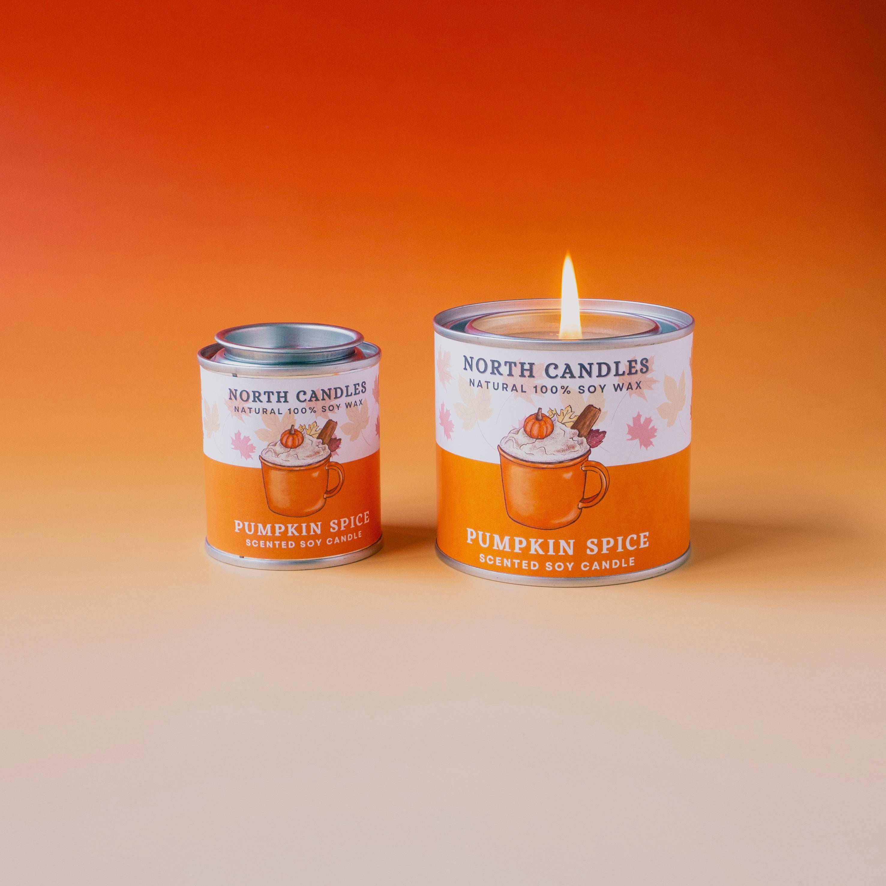 秋アロマキャンドルセット (SAVE 30-35%) パンプキンスパイス Pumpkin