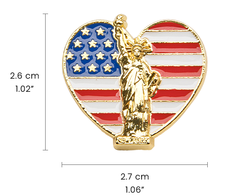 Nordace USAピンバッジセット