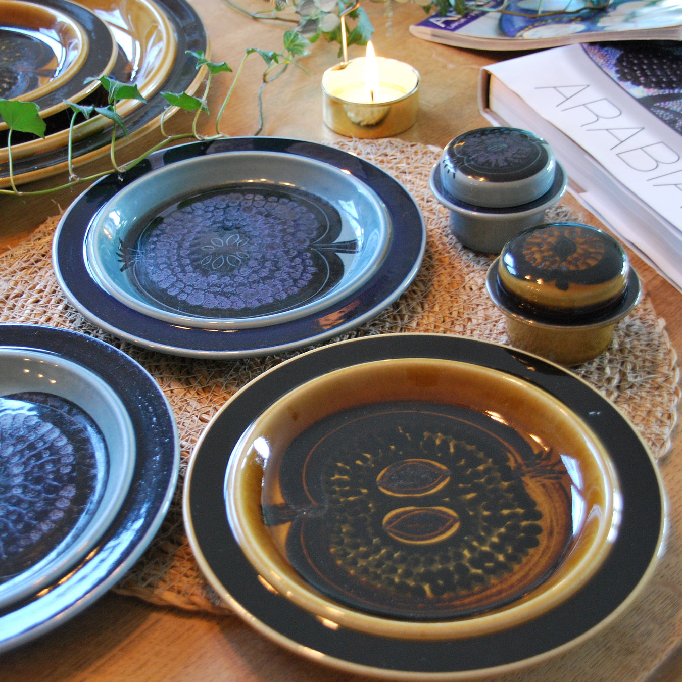 ヴィンテージアラビアプルプリイェンカ食器 - nordajyo