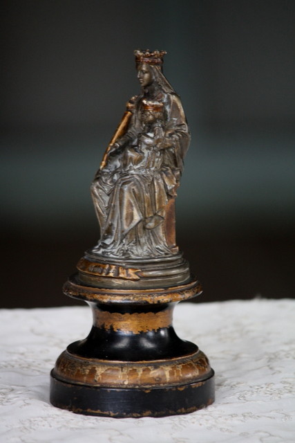 訳あり超希少品】美顔の聖母マリア半身像 アンティーク 【公式通販】