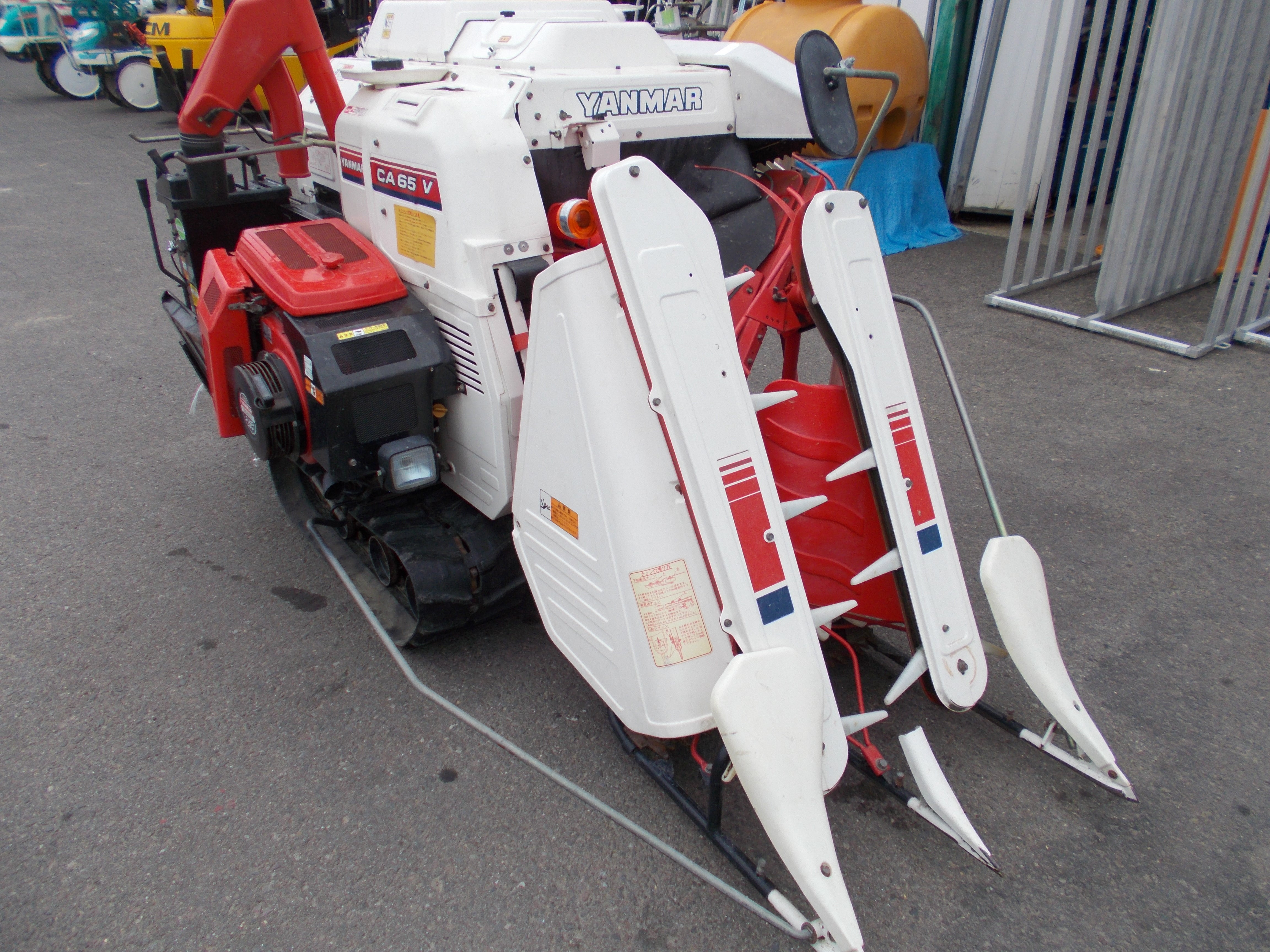 ヤンマー 中古 歩行型コンバイン CA65V – 農キング