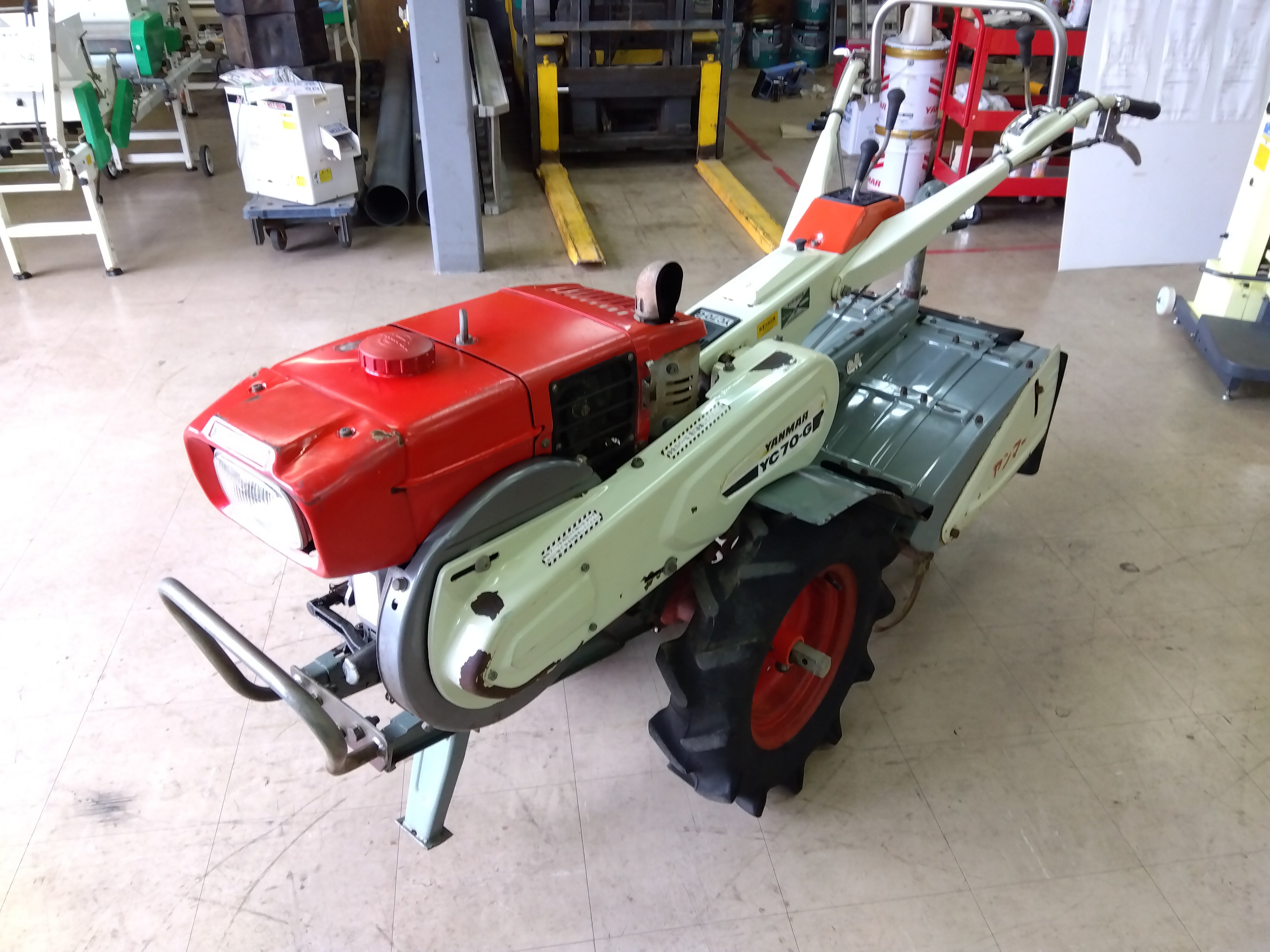 中古 ヤンマー ディーゼル耕耘機 YC70-G 7馬力 – 農キング