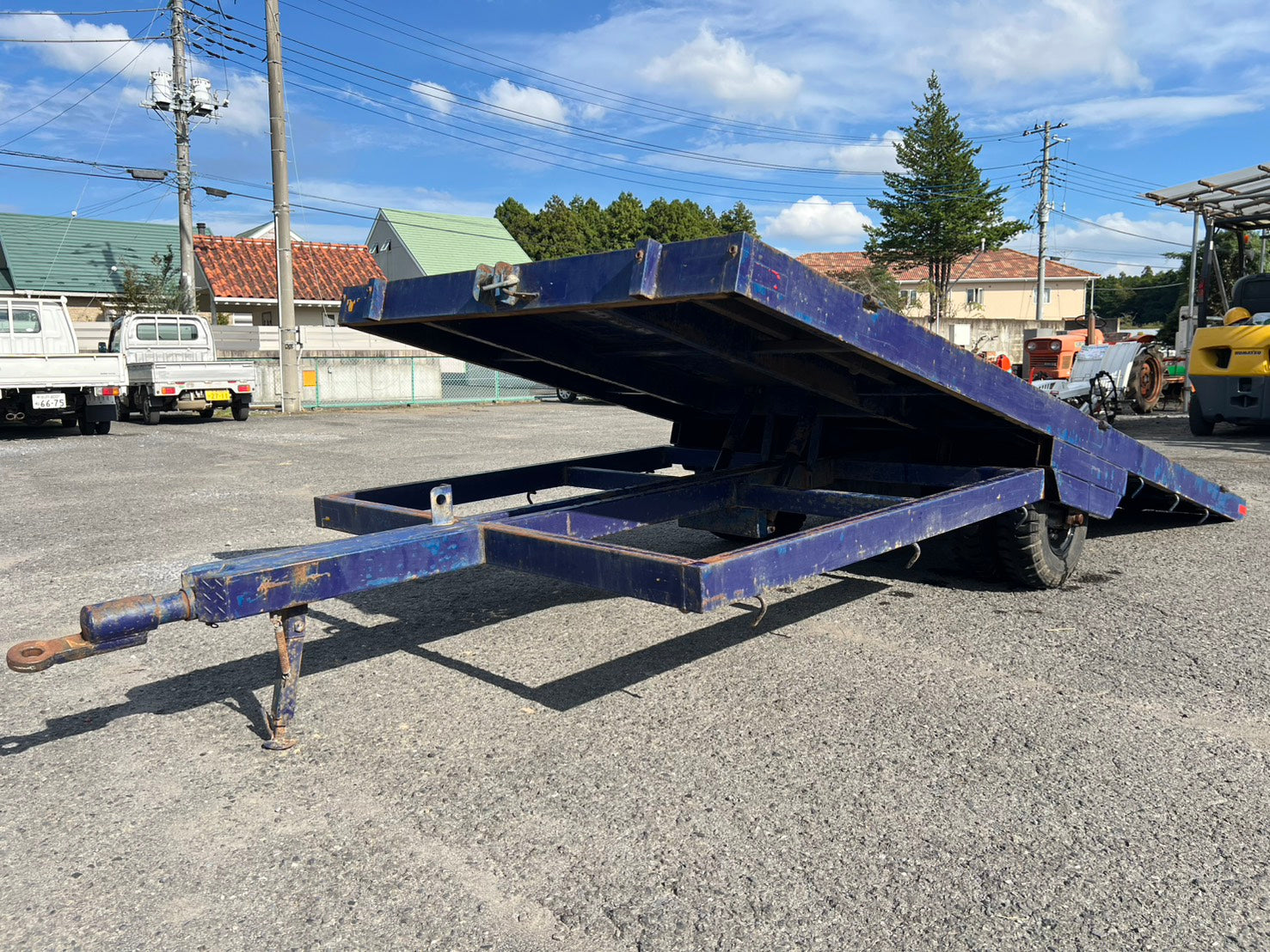 中古 コンバイントレーラー【ダブルタイヤ】＊4010×1670『茨城店5856