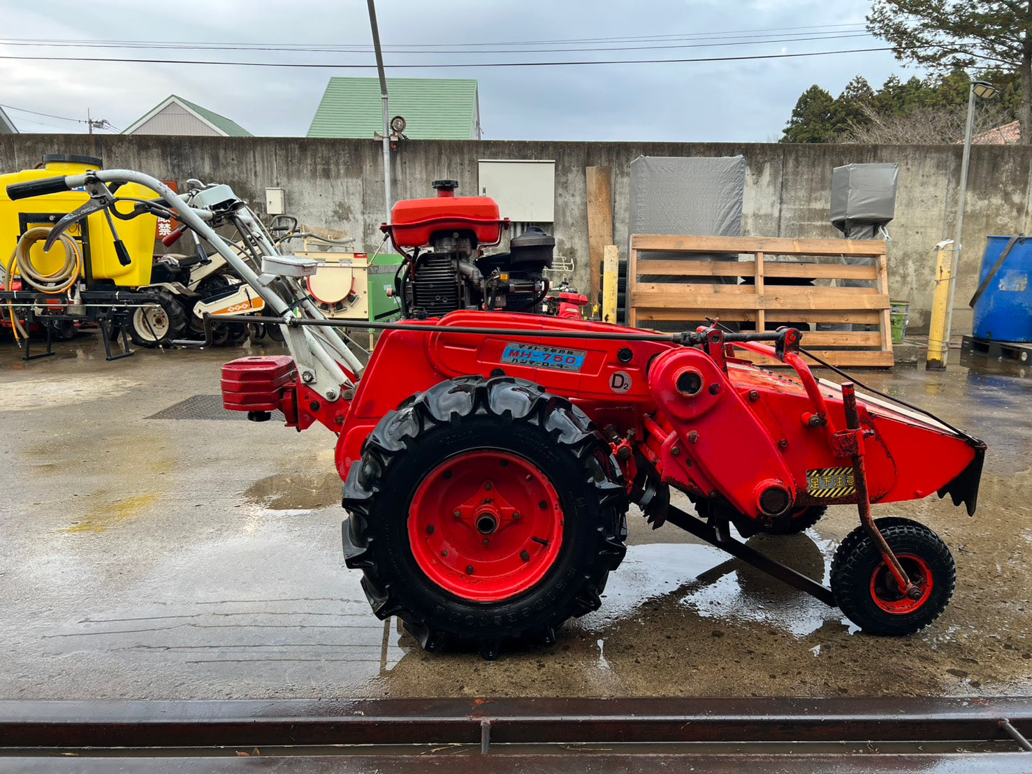 マメトラ 中古 ハンマーナイフモア 【つる切り】＊MH-750『茨城店 6006