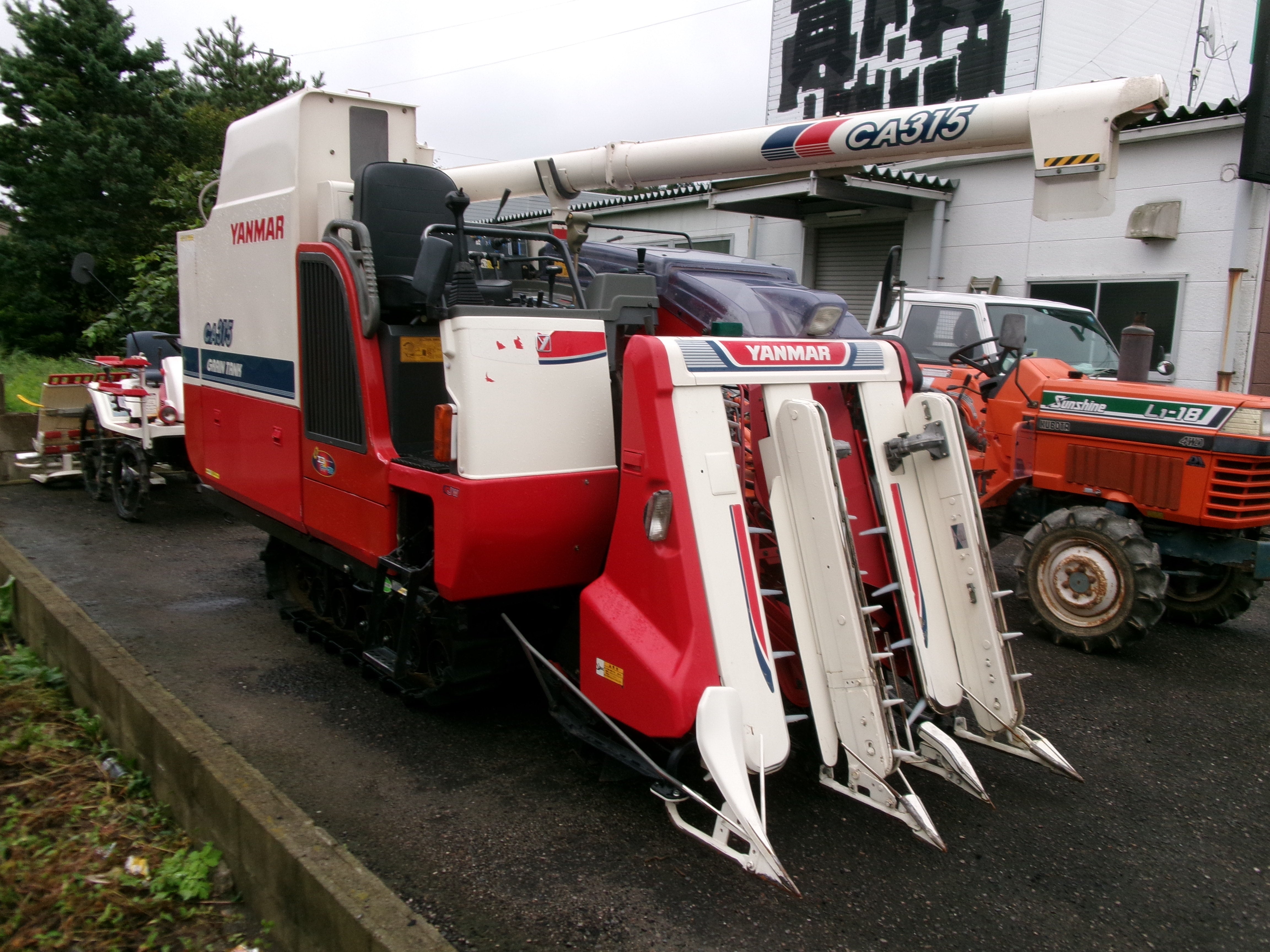 ヤンマー 中古 コンバイン CA315 3条刈 31馬力 – 農キング