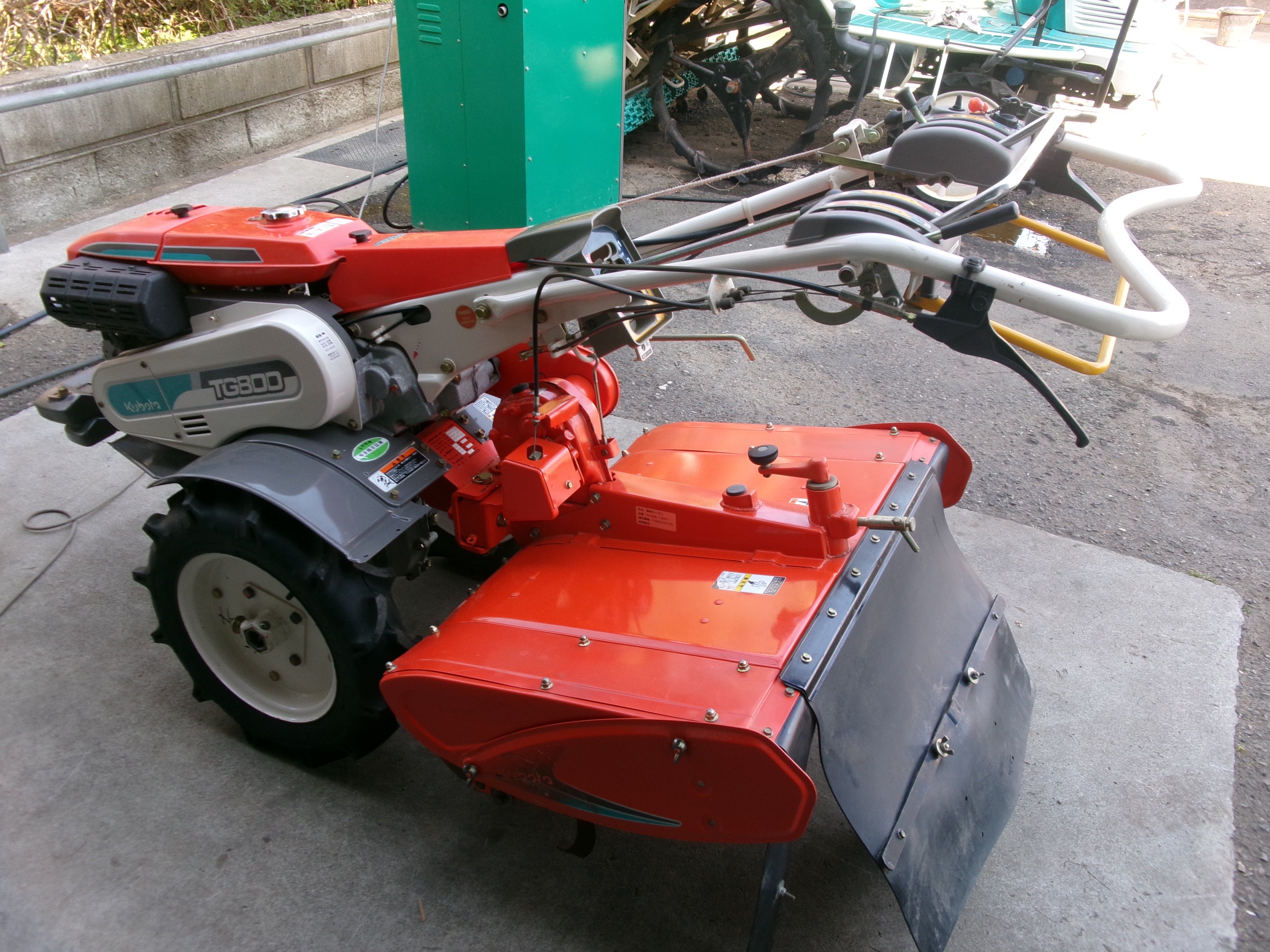 クボタ 中古 テーラー 耕耘機 TG800 – 農キング