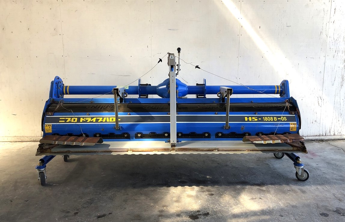 ニプロ ドライブハロー HS-1808B A-1ヒッチ対応 代かき幅180cmの買取