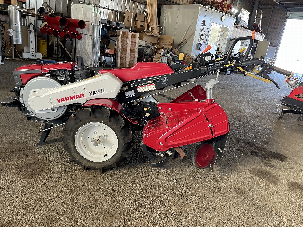 ヤンマー 耕運機 YA751 セル始動 ディーゼルの買取実績！農機具の高価