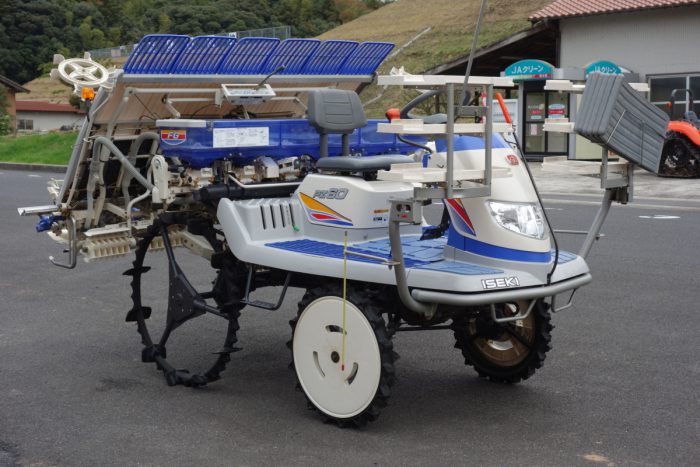 イセキ 田植機 さなえ 41時間 PZ50-HVRLF 5条 セル 施肥付き