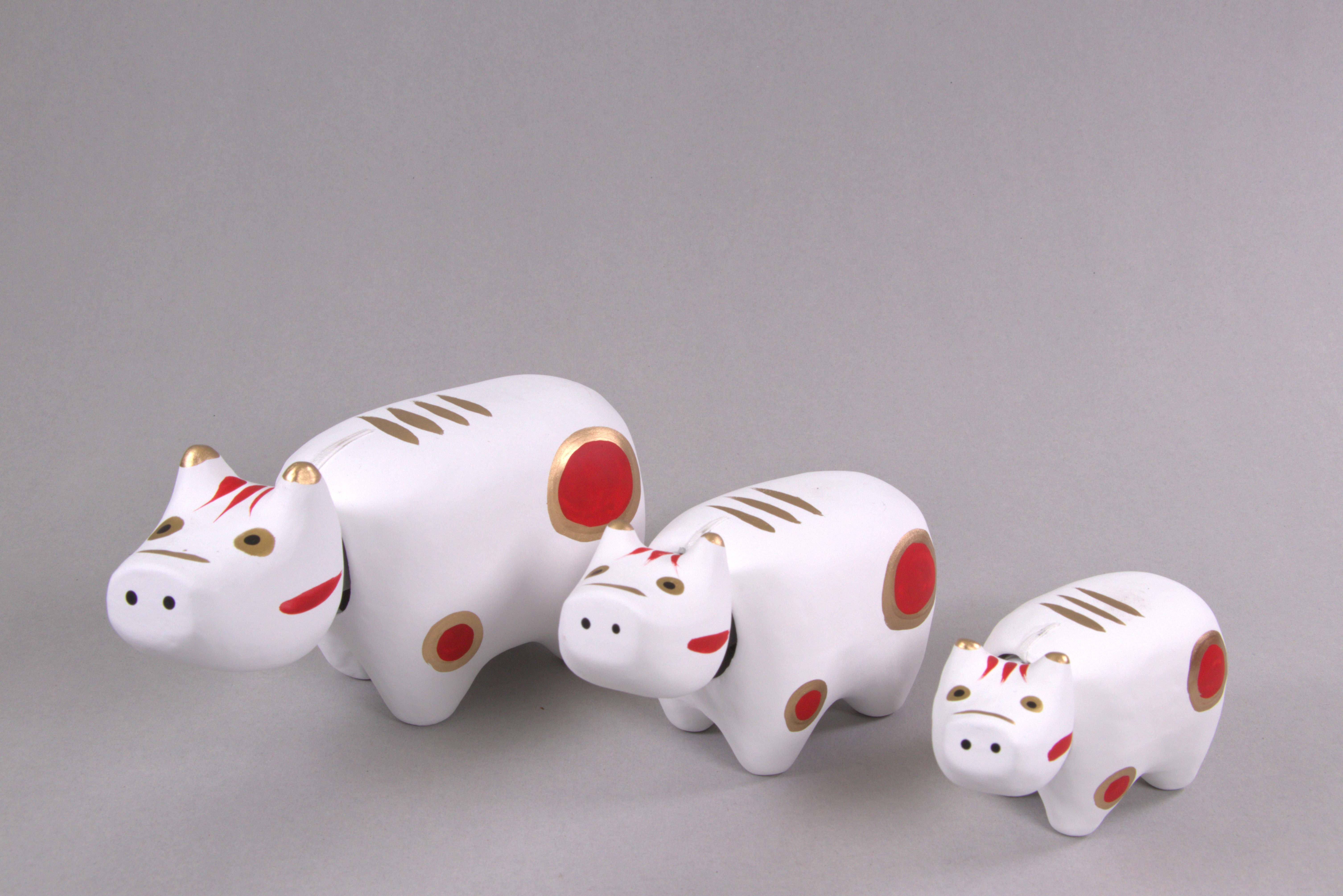 野沢民芸オンラインショップ / 紅白べこ