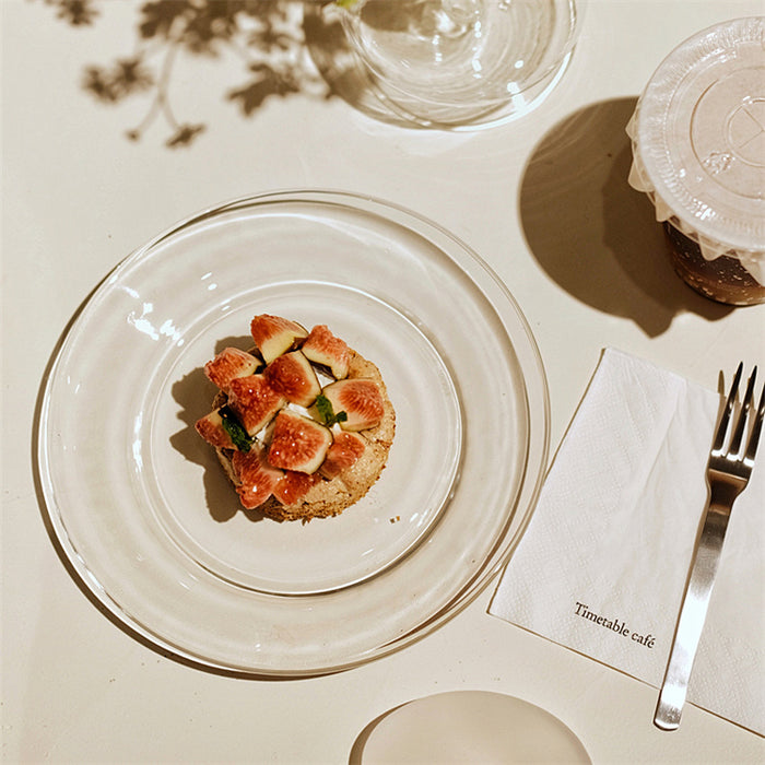 ガラスデザートプレート — nmo