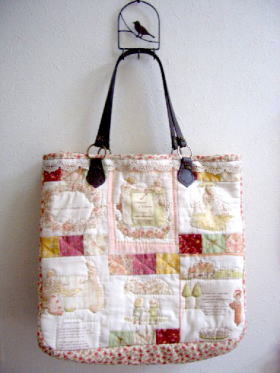 ケイトグリーナウェイパネル地企画 パッチワーク作品 - 楽しむキルト