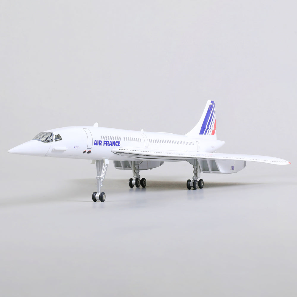 1:125 Concorde Air France Diecast Airplane Model | Finished Large