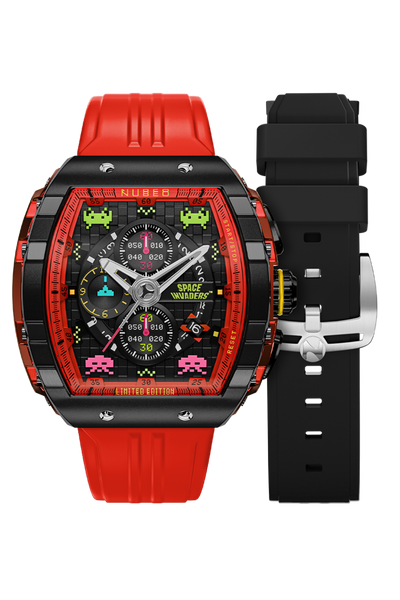 Pixel Red | Magellan Chronograph Space Invaders Limited Edition
