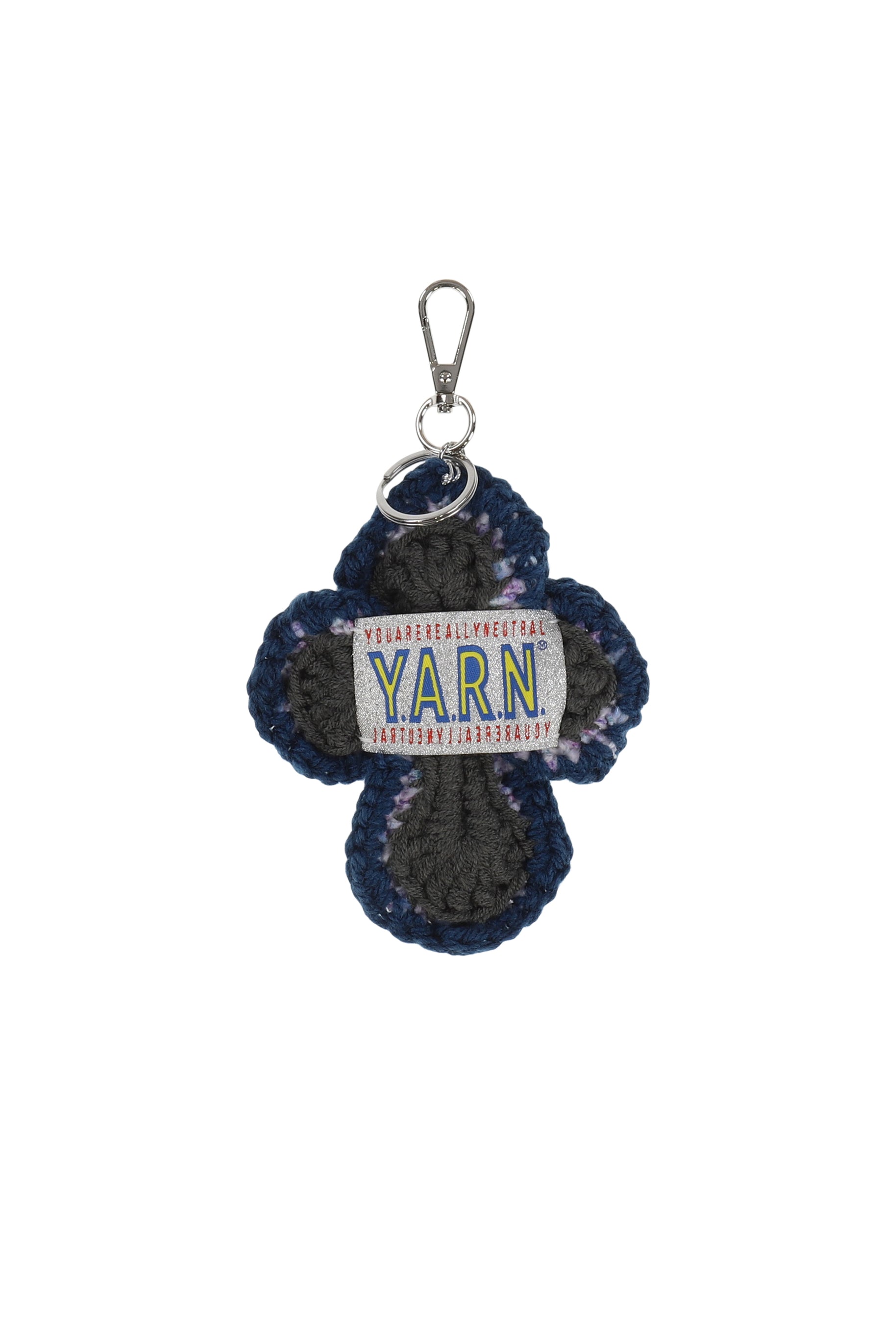 Y.A.R.N. ヤーン SS26 3D CROSS KEYCHAIN / MULTI - NUBIAN ヌビアン