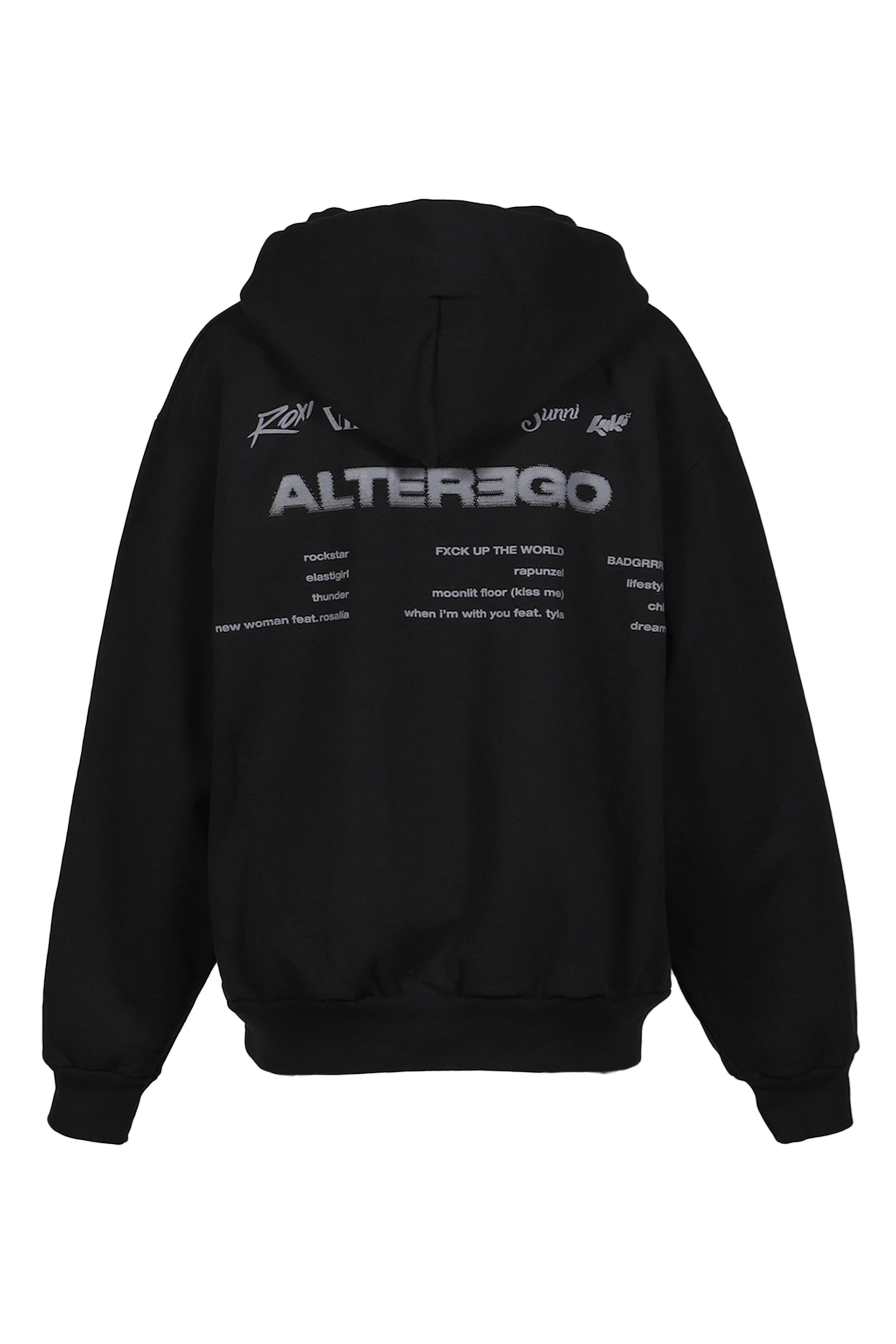 LISA ALTER EGO MERCHANDISE ALBUM ZIPUP HOODIE / BLK - NUBIAN