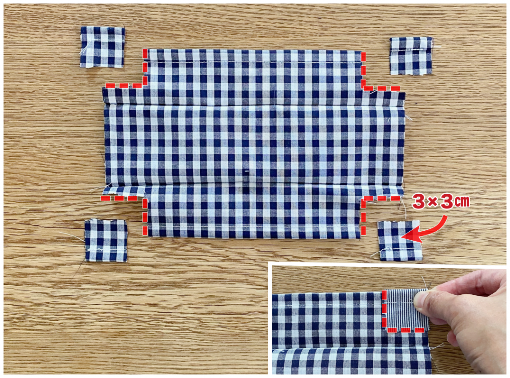 簡単涼しい一枚で仕立てるインナーマスクとマスクの作り方 - 縫いナビ