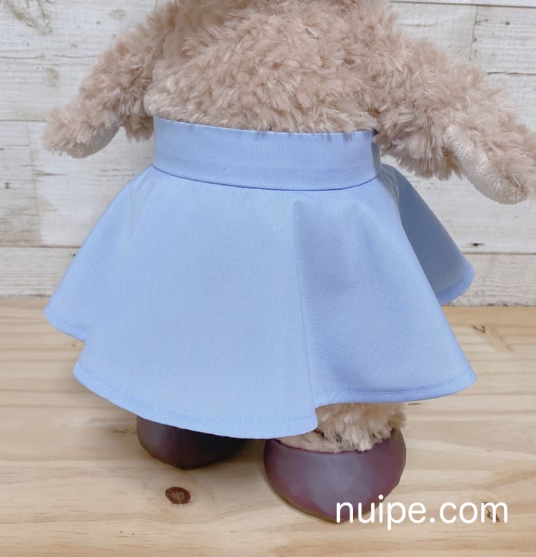 シェリーメイサイズ】フレアスカートの作り方と型紙 | ぬいぺ｜型紙職人