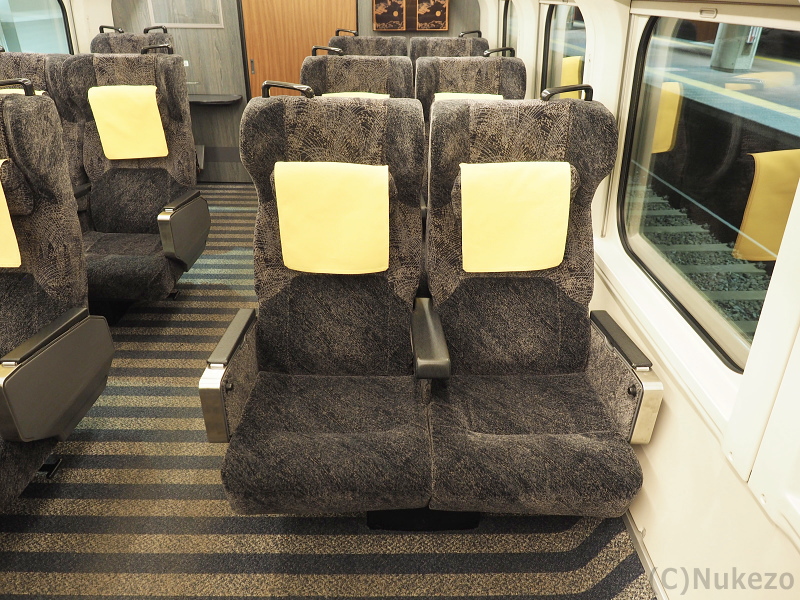 E3系1000番台「つばさ」 グリーン車 車内の様子を紹介 座席・デッキの