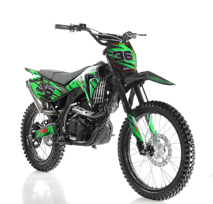 Apollo 125cc AGB-36 – 5-Speed Dirt Bike | Enjoy Free Shipping on Us!