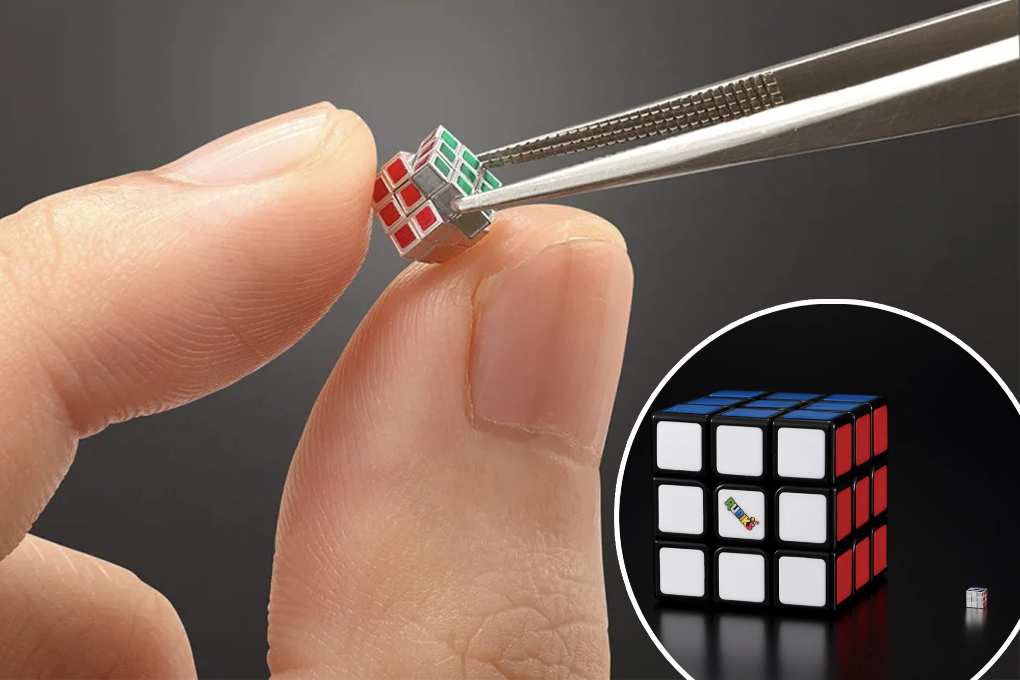World's smallest Rubik's Cube has been unveiled