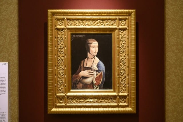 レオナルド・ダ・ヴィンチ作「白貂を抱く貴婦人」追加展示｜大塚国際