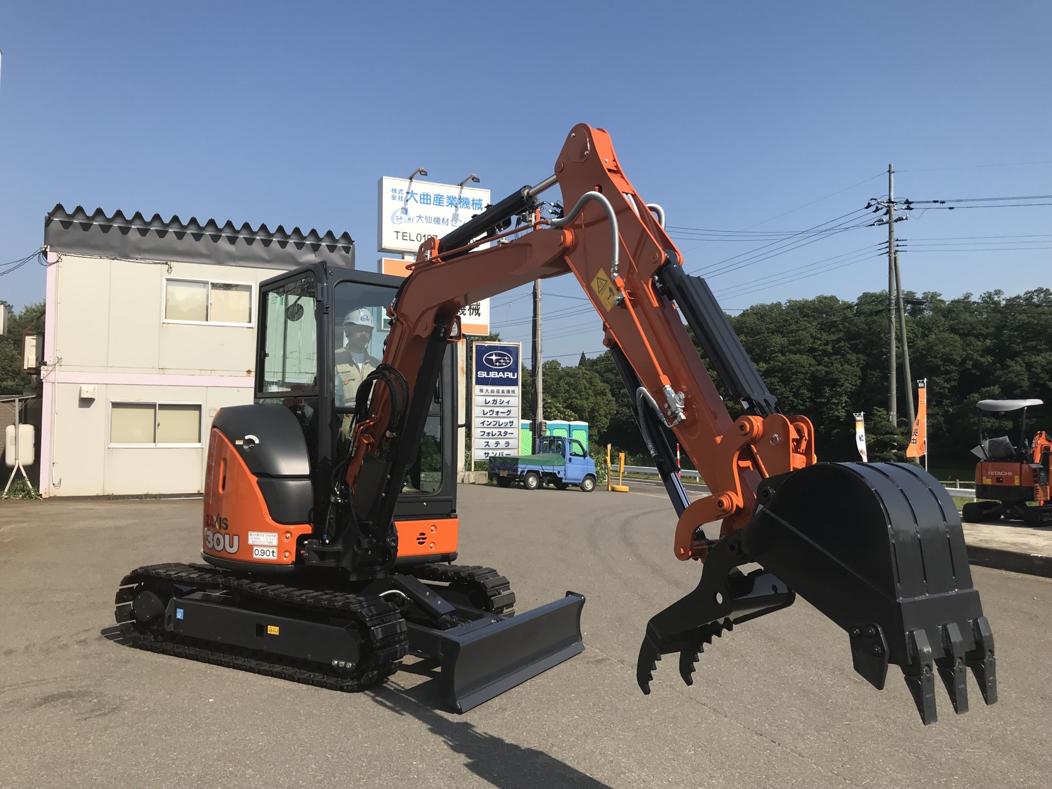 ZX30U-5B フォークバケット仕様の紹介です！！