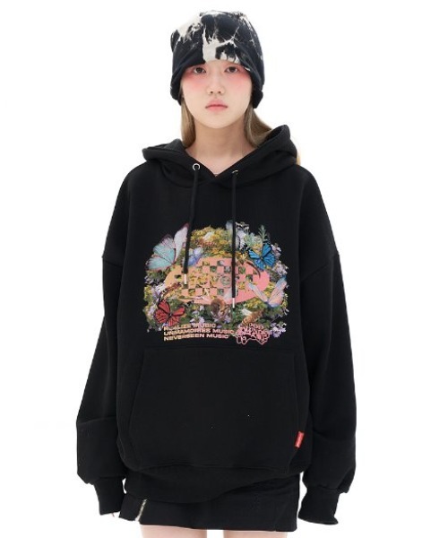 FEVERTIME/フィーバータイム』21 blossom Checker HOODIE/ブロッサム
