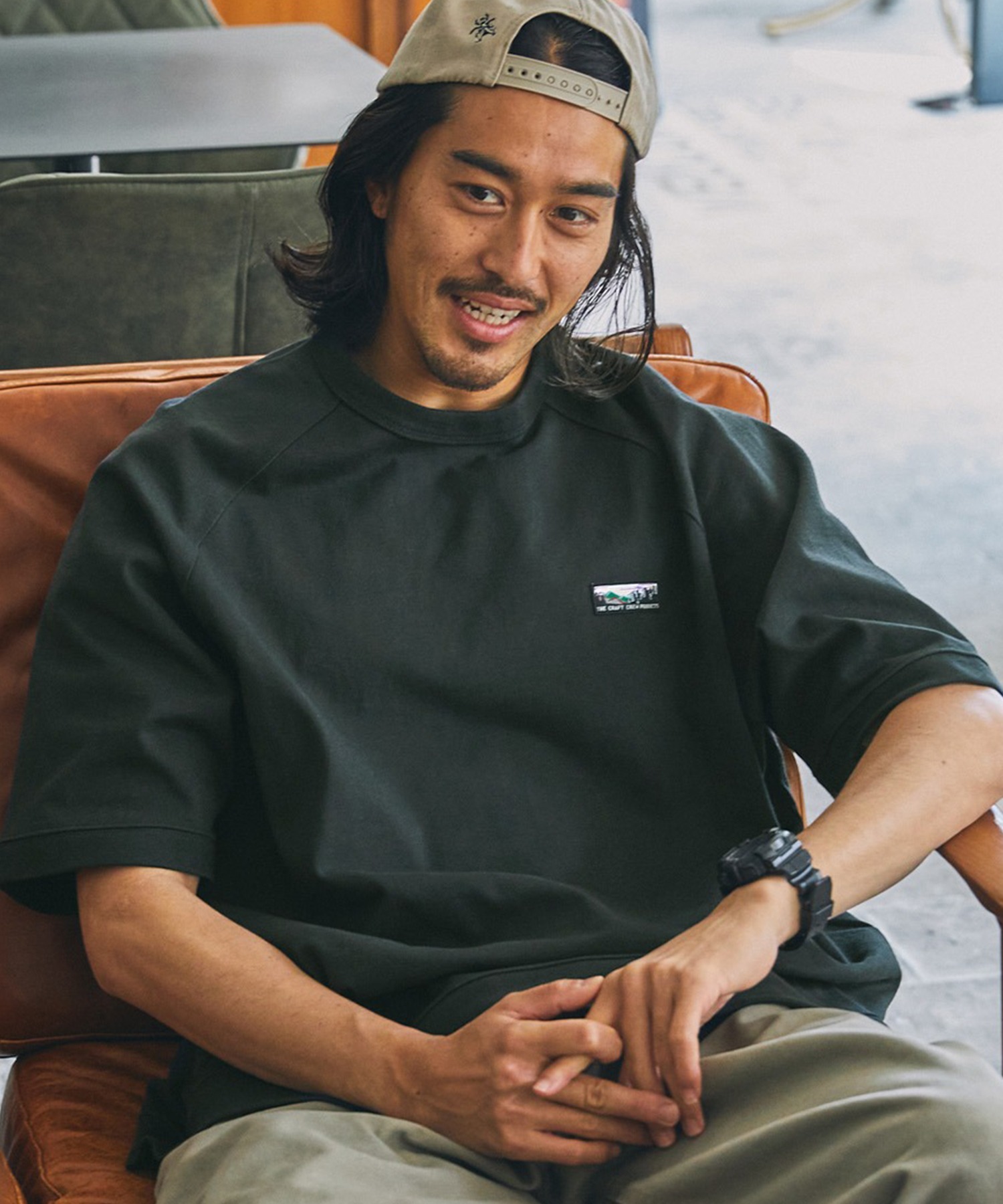 スーパーヘビーウェイトコットン ビッグシルエット ラグランスリーブ