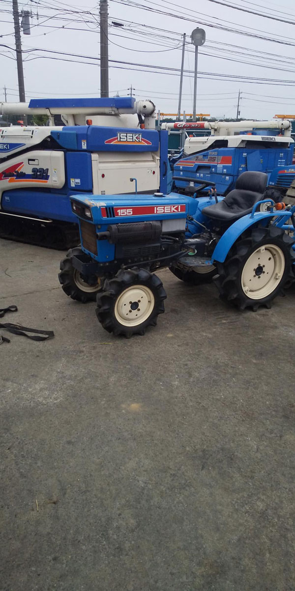 イセキTX155の運輸省型式認定番号（農1147）が判明！「おうちで撮り